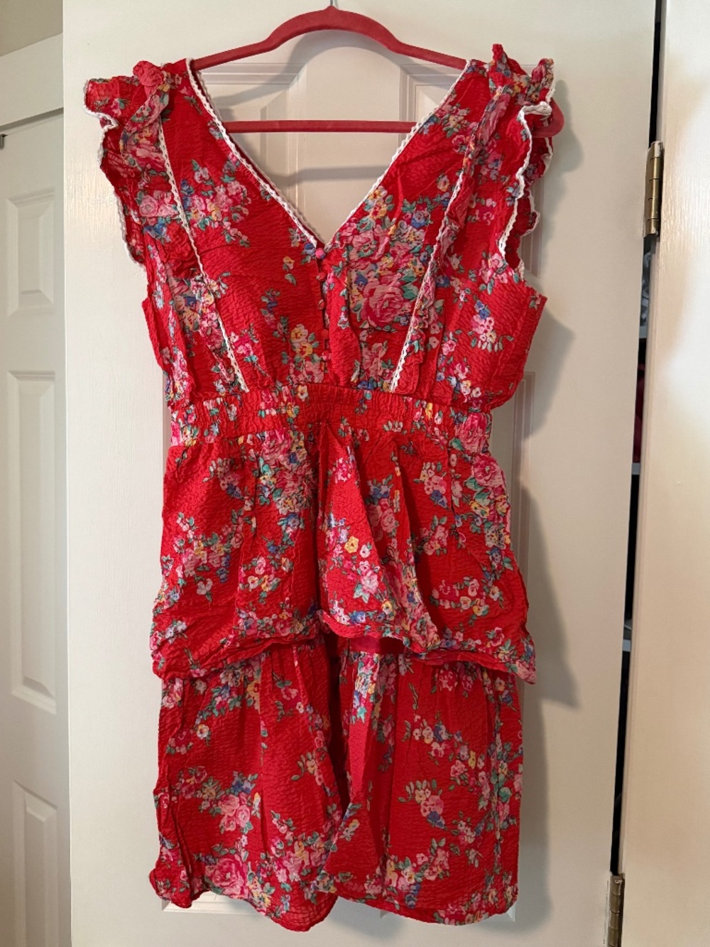 Betsy Johnson Ruffle Mini Dress